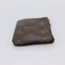 LOUIS VUITTON Monogram Pochette Cles Coin Purse M60033 LV Auth 180961-5