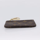 LOUIS VUITTON Monogram Pochette Cles Coin Purse M60033 LV Auth 180961-8