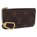 LOUIS VUITTON Monogram Pochette Cles Coin Purse M60033 LV Auth 180962A-1