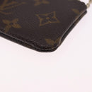 LOUIS VUITTON Monogram Pochette Cles Coin Purse M60033 LV Auth 180962A-16