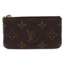 LOUIS VUITTON Monogram Pochette Cles Coin Purse M60033 LV Auth 180962A-13