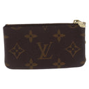 LOUIS VUITTON Monogram Pochette Cles Coin Purse M60033 LV Auth 180962A-2