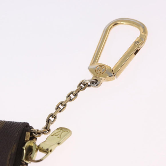 LOUIS VUITTON Monogram Pochette Cles Coin Purse M60033 LV Auth 180962A