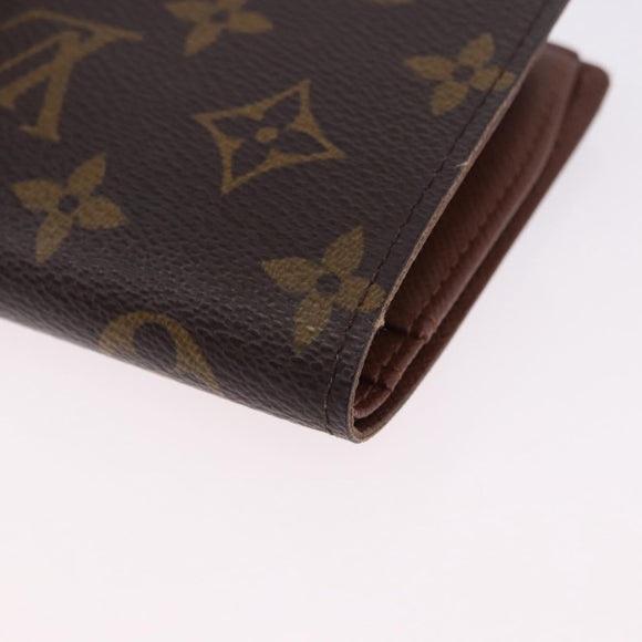 LOUIS VUITTON Monogram Porte Monnaie Billets Viennois Wallet M61663 Auth 180963A