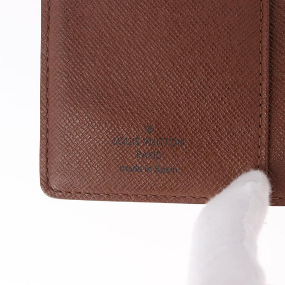 LOUIS VUITTON Monogram Porte Monnaie Billets Viennois Wallet M61663 Auth 180963A