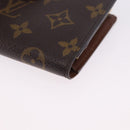 LOUIS VUITTON Monogram Porte Monnaie Billets Viennois Wallet M61663 Auth 180963A-14