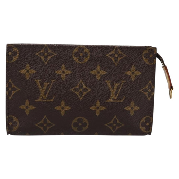 LOUIS VUITTON Monogram Bucket PM Accessory Pouch LV Auth 180964