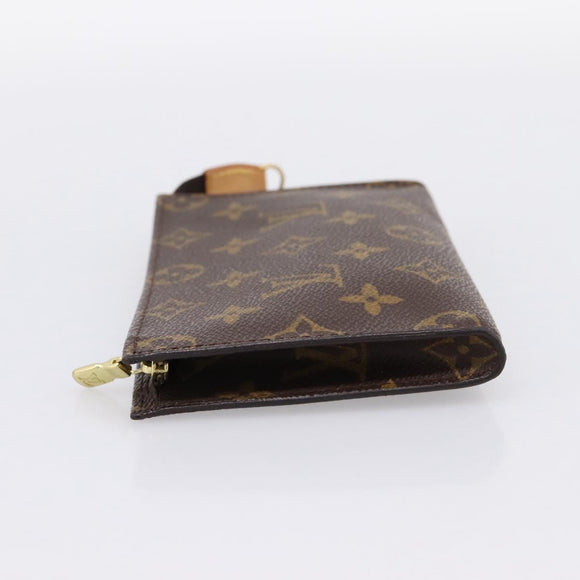 LOUIS VUITTON Monogram Bucket PM Accessory Pouch LV Auth 180964