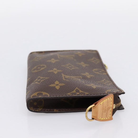 LOUIS VUITTON Monogram Bucket PM Accessory Pouch LV Auth 180964