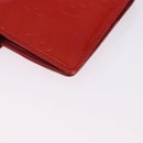 LOUIS VUITTON Monogram Vernis Agenda PM Planner Cover Rouge R21003 Auth 180968A-10