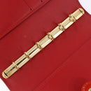 LOUIS VUITTON Monogram Vernis Agenda PM Planner Cover Rouge R21003 Auth 180968A-17