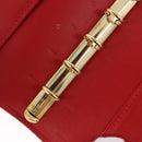 LOUIS VUITTON Monogram Vernis Agenda PM Planner Cover Rouge R21003 Auth 180968A-19