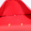 LOUIS VUITTON Monogram Vernis Agenda PM Planner Cover Rouge R21003 Auth 180968A-21