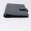 LOUIS VUITTON Monogram mat Agenda PM Day Planner Cover Blue R20935 Auth 180969A-6