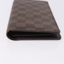 LOUIS VUITTON Damier Ebene Brazza Portefeuille Bifold Wallet N60017 Auth 180970A-6