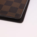 LOUIS VUITTON Damier Ebene Brazza Portefeuille Bifold Wallet N60017 Auth 180970A-14