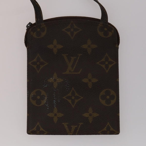 LOUIS VUITTON Monogram Pouch 5 Set LV Auth 180971