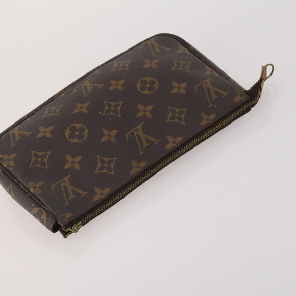 LOUIS VUITTON Monogram Pouch 5 Set LV Auth 180971