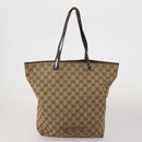 GUCCI GG Supreme GG Canvas Shoulder Bag PVC 4 Set Beige Navy Auth 180975-10