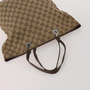 GUCCI GG Supreme GG Canvas Shoulder Bag PVC 4 Set Beige Navy Auth 180975-12