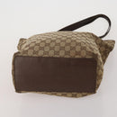 GUCCI GG Supreme GG Canvas Shoulder Bag PVC 4 Set Beige Navy Auth 180975-13