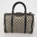 GUCCI GG Supreme GG Canvas Shoulder Bag PVC 4 Set Beige Navy Auth 180975-16
