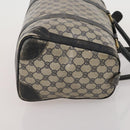 GUCCI GG Supreme GG Canvas Shoulder Bag PVC 4 Set Beige Navy Auth 180975-17
