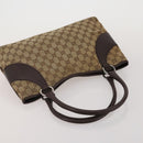 GUCCI GG Canvas Web Sherry Line Shoulder Bag 3 Set Beige Navy Auth 180976-13