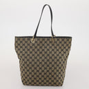 GUCCI GG Canvas Web Sherry Line Shoulder Bag 3 Set Beige Navy Auth 180976-17