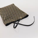 GUCCI GG Canvas Web Sherry Line Shoulder Bag 3 Set Beige Navy Auth 180976-20