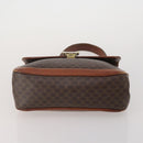 CELINE Macadam Canvas C Sulky Bag PVC Leather 5 Set Brown Beige Auth 180979-16