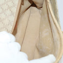 CELINE Macadam Canvas C Sulky Bag PVC Leather 5 Set Brown Beige Auth 180979-23