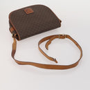 CELINE Macadam Canvas C Sulky Bag PVC Leather 5 Set Brown Beige Auth 180979-26