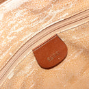 GUCCI Bamboo Hand Bag Leather 2way Brown Gold 000 122 0293 Auth 181101-17