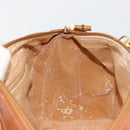 GUCCI Bamboo Hand Bag Leather 2way Brown Gold 000 122 0293 Auth 181101-19