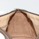 GUCCI GG Supreme Web Sherry Line Boston Bag PVC Beige Gold 39 02 007 Auth 181103-19