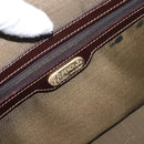 FENDI Zucca Canvas Hand Bag 2way Black Brown Auth 181104-19