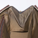 FENDI Zucca Canvas Hand Bag 2way Black Brown Auth 181104-22