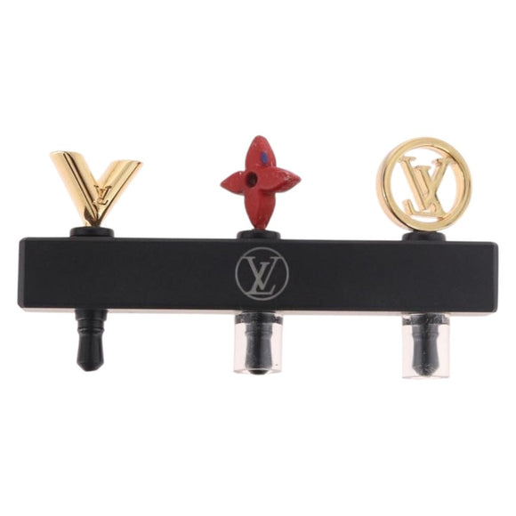 LOUIS VUITTON Oordopje metaal Goud M61014 LV Auth 181106