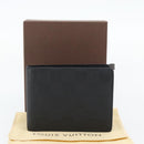 LOUIS VUITTON Damier Infini Portefeuille Multipull Onyx N63124 LV Auth 181107V-12