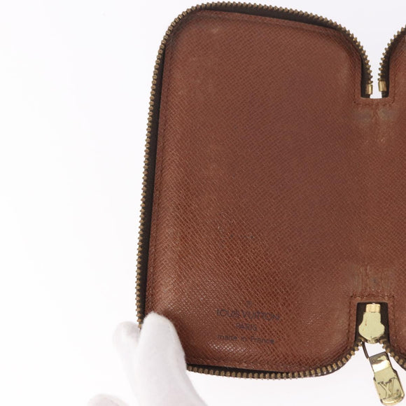 LOUIS VUITTON Monogram Pochette 6 Kure Key Case M62610 LV Auth 181109
