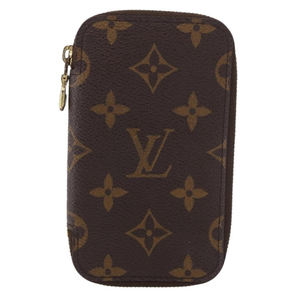 LOUIS VUITTON Monogram Pochette 6 Kure Key Case M62610 LV Auth 181109