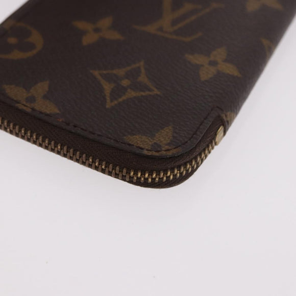 LOUIS VUITTON Monogram Pochette 6 Kure Key Case M62610 LV Auth 181109