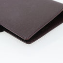 LOUIS VUITTON Taiga Leather Agenda MM Planner Cover Acajou R20416 Auth 181110-16