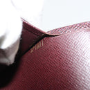 LOUIS VUITTON Taiga Leather Agenda MM Planner Cover Acajou R20416 Auth 181110-12