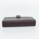 LOUIS VUITTON Taiga Leather Agenda MM Planner Cover Acajou R20416 Auth 181110-4