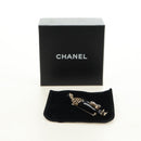 CHANEL Mademoiselle Doll Brooch metal Gold CC Auth 181111V-14