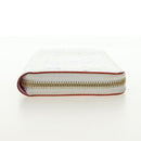 LOUIS VUITTON Monogram Multicolor Zippy Wallet White M60241 LV Auth 181112V-4