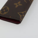 LOUIS VUITTON Monogram Multicles 4 Key Case Fuchsia M62631 Auth 181113V-16
