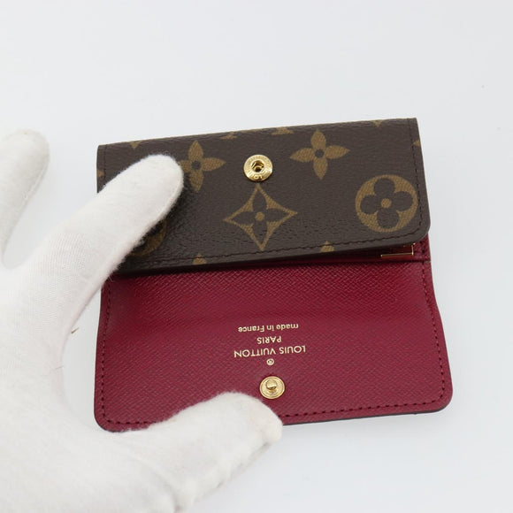 LOUIS VUITTON Monogram Multicles 4 Key Case Fuchsia M62631 Auth 181113V